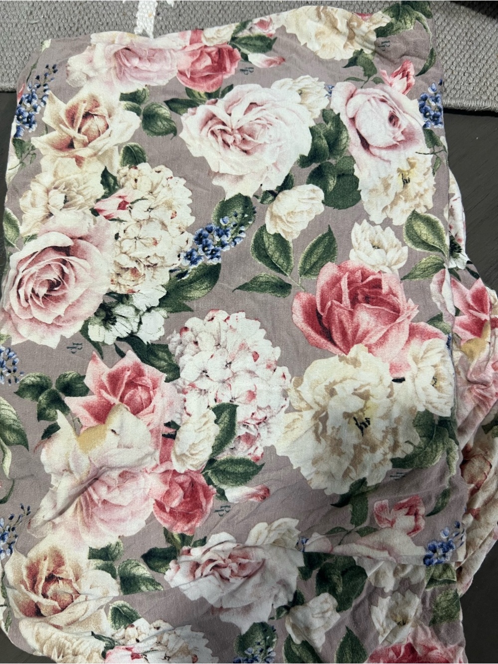 Posh peanut crib fitted sheet